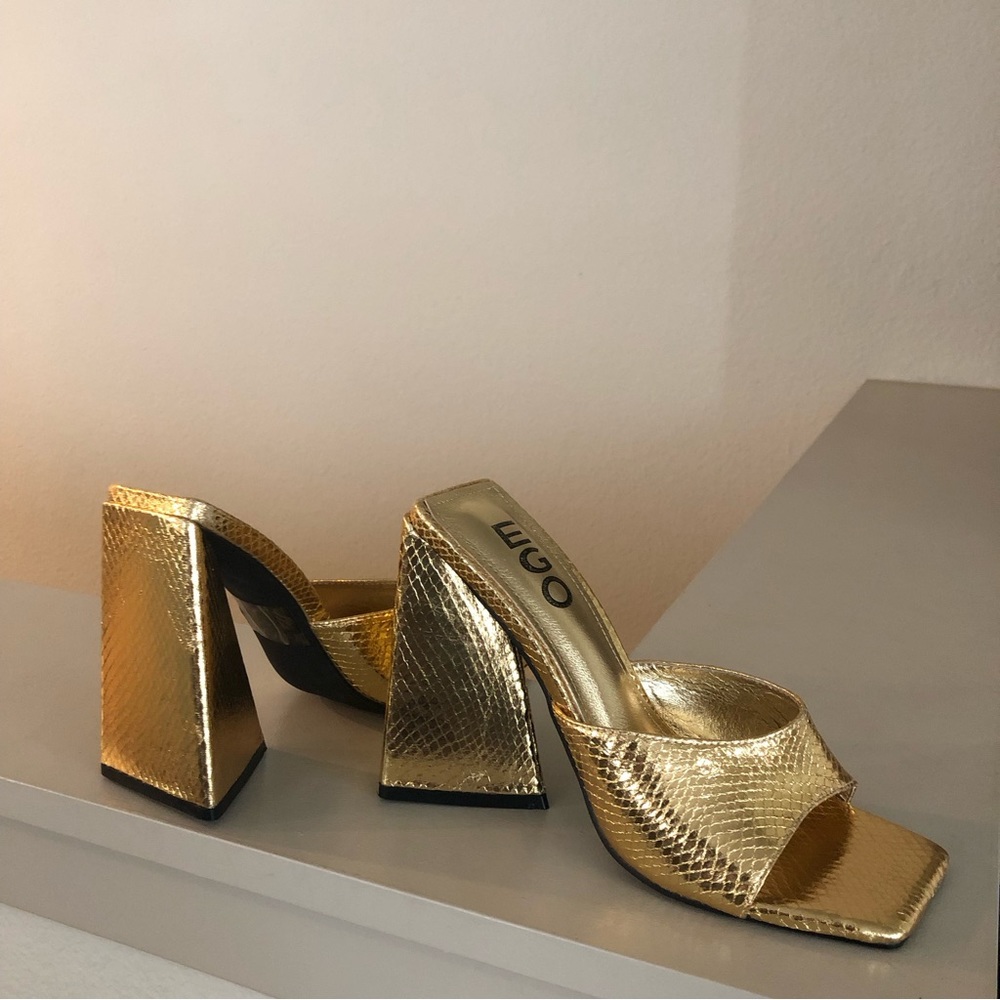 Gold Mules by EGO - Picture 4 of 10